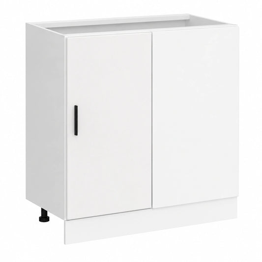 Armario Bajo para Fregadero de Madera Compuesta Blanco de vidaXL Lyon