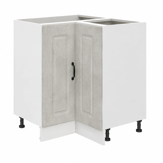Mueble de Cocina Esquinero Kalmar Gris Hormigón